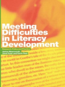 Image for Meeting Difficulties in Literacy Development