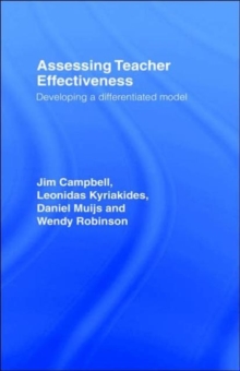 Image for Assessing Teacher Effectiveness