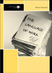 Image for The language of work