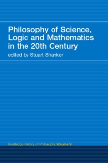 Image for Philosophy of Science, Logic and Mathematics in the 20th Century