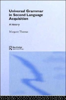 Universal Grammar in Second-Language Acquisition