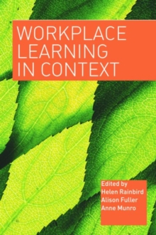 Image for Workplace Learning in Context