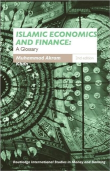 Image for Islamic economics and finance  : a glossary