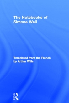 Image for The notebooks of Simone Weil