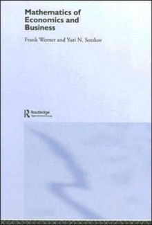 Mathematics of Economics and Business