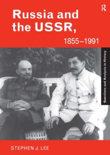 Image for Russia and the USSR, 1855-1991  : autocracy and dictatorship