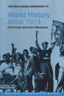 Routledge Companion to World History since 1914