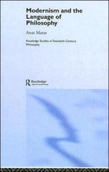 Modernism and the Language of Philosophy