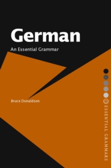 Image for German: An Essential Grammar