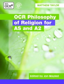 Image for Philosophy of Religion for AS and A2