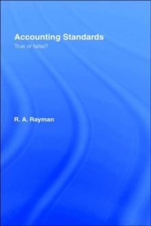 Accounting Standards: True or False?