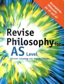 Image for Revise philosophy for AS level