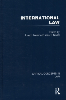 Image for International law  : critical concepts in law