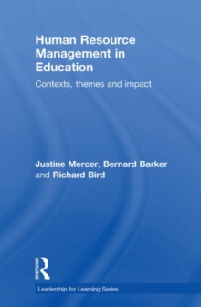 Image for Human resource management in education  : contexts, themes and impact