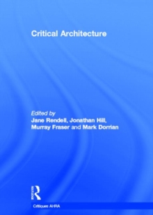 Image for Critical Architecture