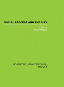 Image for Social Process and the City