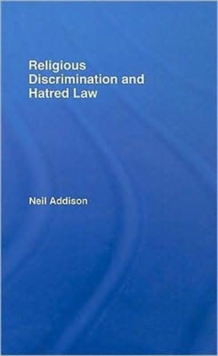 Image for Religious Discrimination and Hatred Law