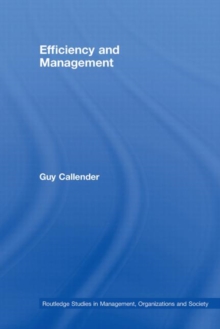 Efficiency and Management