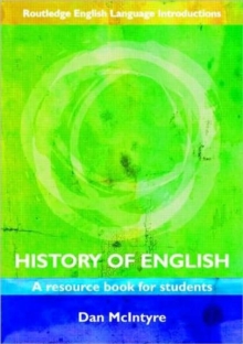 Image for History of English  : a resource book for students