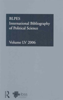 Image for IBSS: Political Science: 2006 Vol.55 : International Bibliography of the Social Sciences