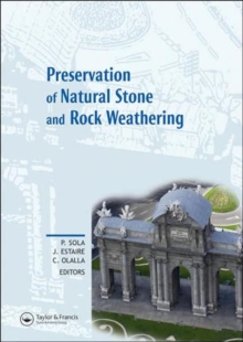Image for Preservation of Natural Stone and Rock Weathering : Proceedings of the ISRM Workshop W3, Madrid, Spain, 14 July 2007