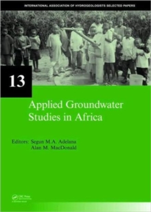 Image for Applied groundwater studies in Africa