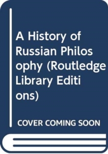 History of Russian Philosophy