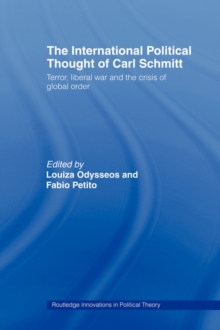 International Political Thought of Carl Schmitt