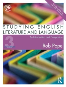 Image for Studying English literature and language  : an introduction and companion