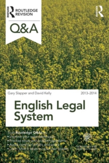 Image for Q&A English Legal System 2013-2014