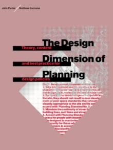 Design Dimension of Planning