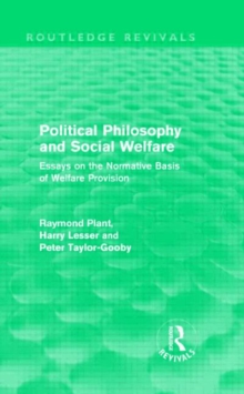 Political Philosophy and Social Welfare