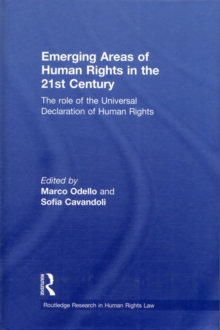 Emerging Areas of Human Rights in the 21st Century