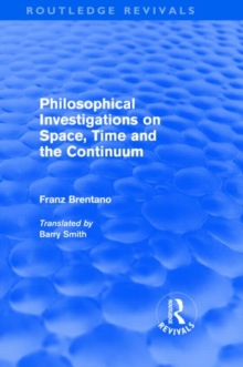 Philosophical Investigations on Time, Space and the Continuum