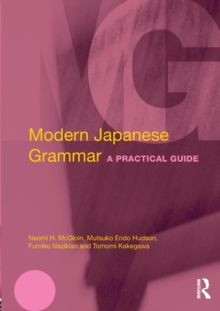 Image for Modern Japanese grammar  : a practical guide