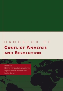 Image for Handbook of Conflict Analysis and Resolution