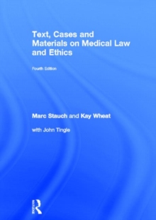 Image for Text, Cases and Materials on Medical Law and Ethics