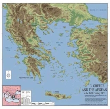 Image for Greece and the Aegean in the 5th Century BCE : Routledge Wall Maps for the Ancient World