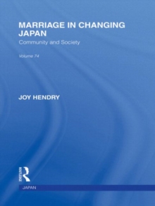 Image for Marriage in changing Japan  : community and society