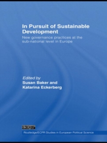 Image for In Pursuit of Sustainable Development