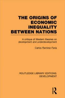 Origins of Economic Inequality Between Nations