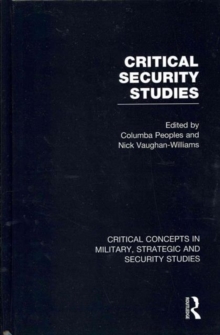 Image for Critical Security Studies