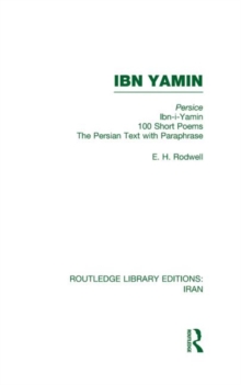 Image for Ibn Yamin  : 100 short poems