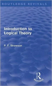 Introduction to Logical Theory