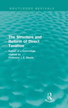 Structure and Reform of Direct Taxation