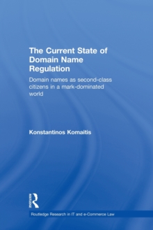 Current State of Domain Name Regulation