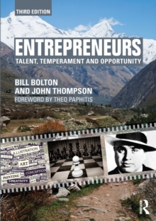 Image for Entrepreneurs  : talent, temperament and opportunity