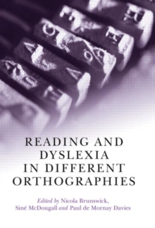 Image for Reading and dyslexia in different orthographies