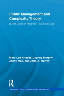 Image for Public management and complexity theory  : richer decision-making in public services