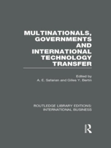Multinationals, Governments and International Technology Transfer